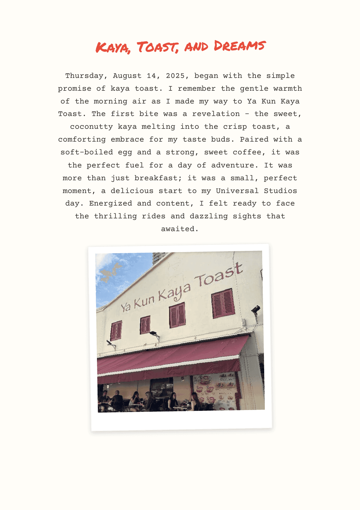 Polaroid template page 4